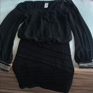 Black dressy dress- SIZE 3/4